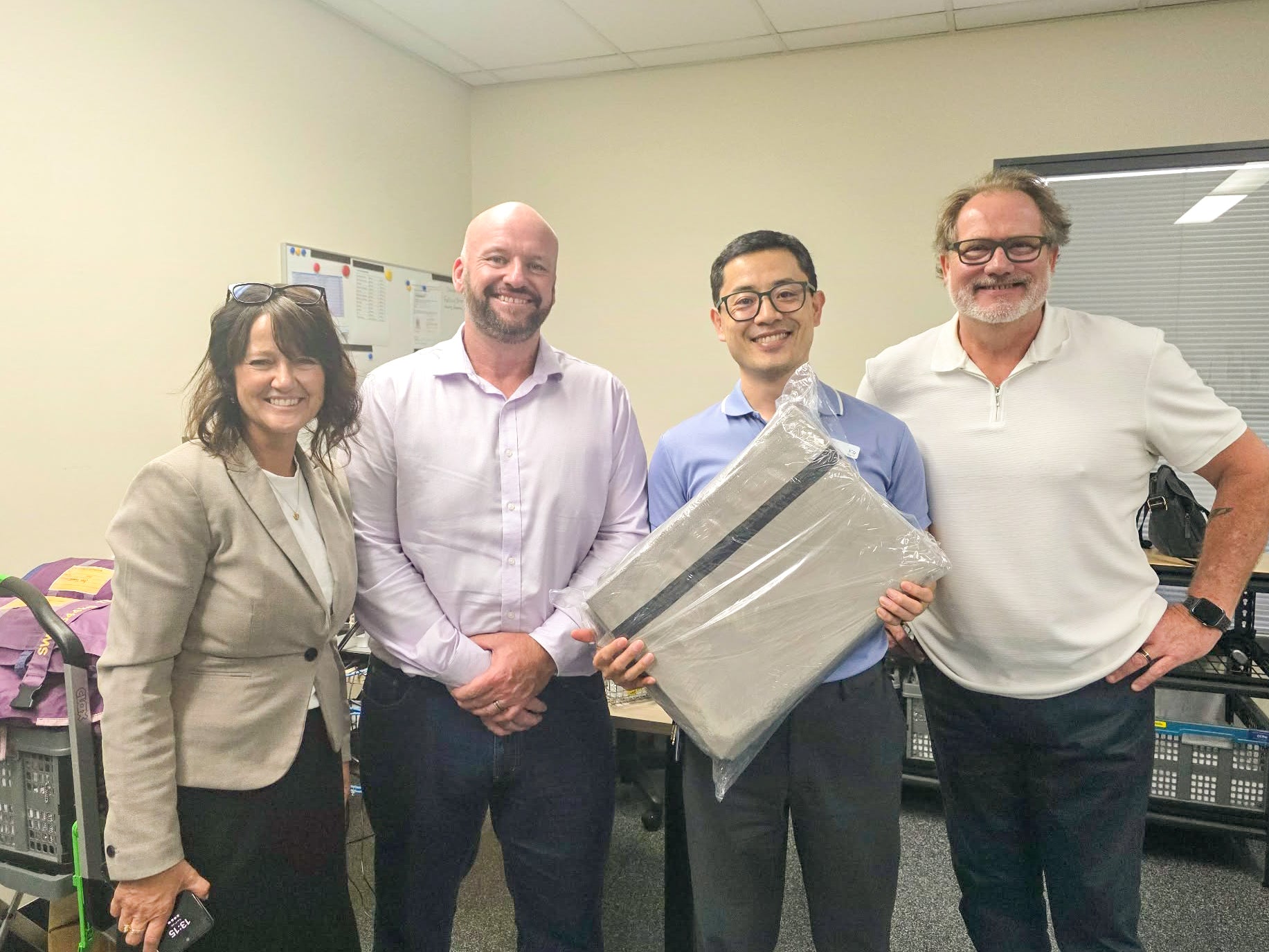Greenacres' Leaders visit Key Enterprise Customers