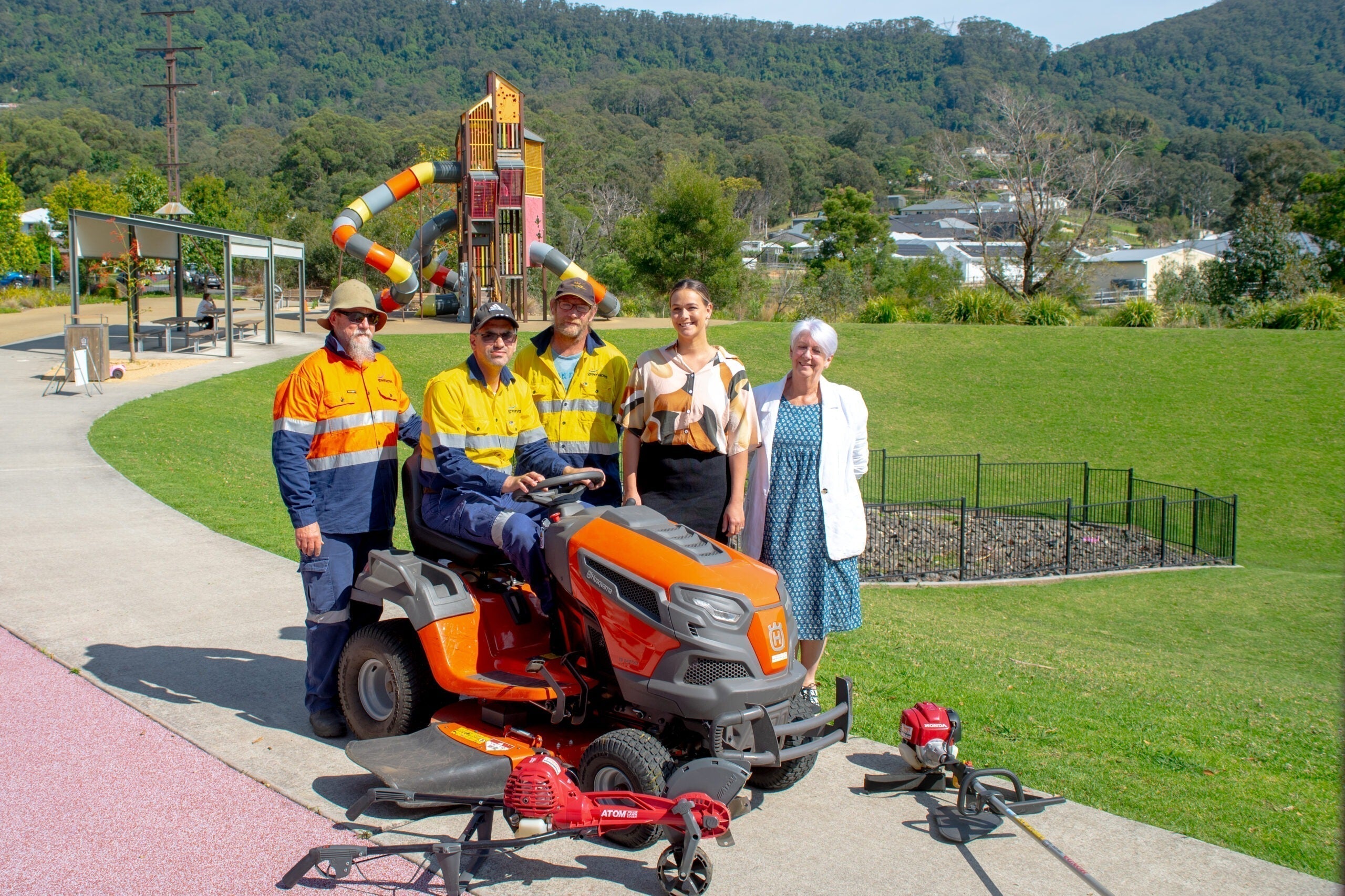 Greenacres takes on Parks & Gardens Maintaince for Wollongong City Council